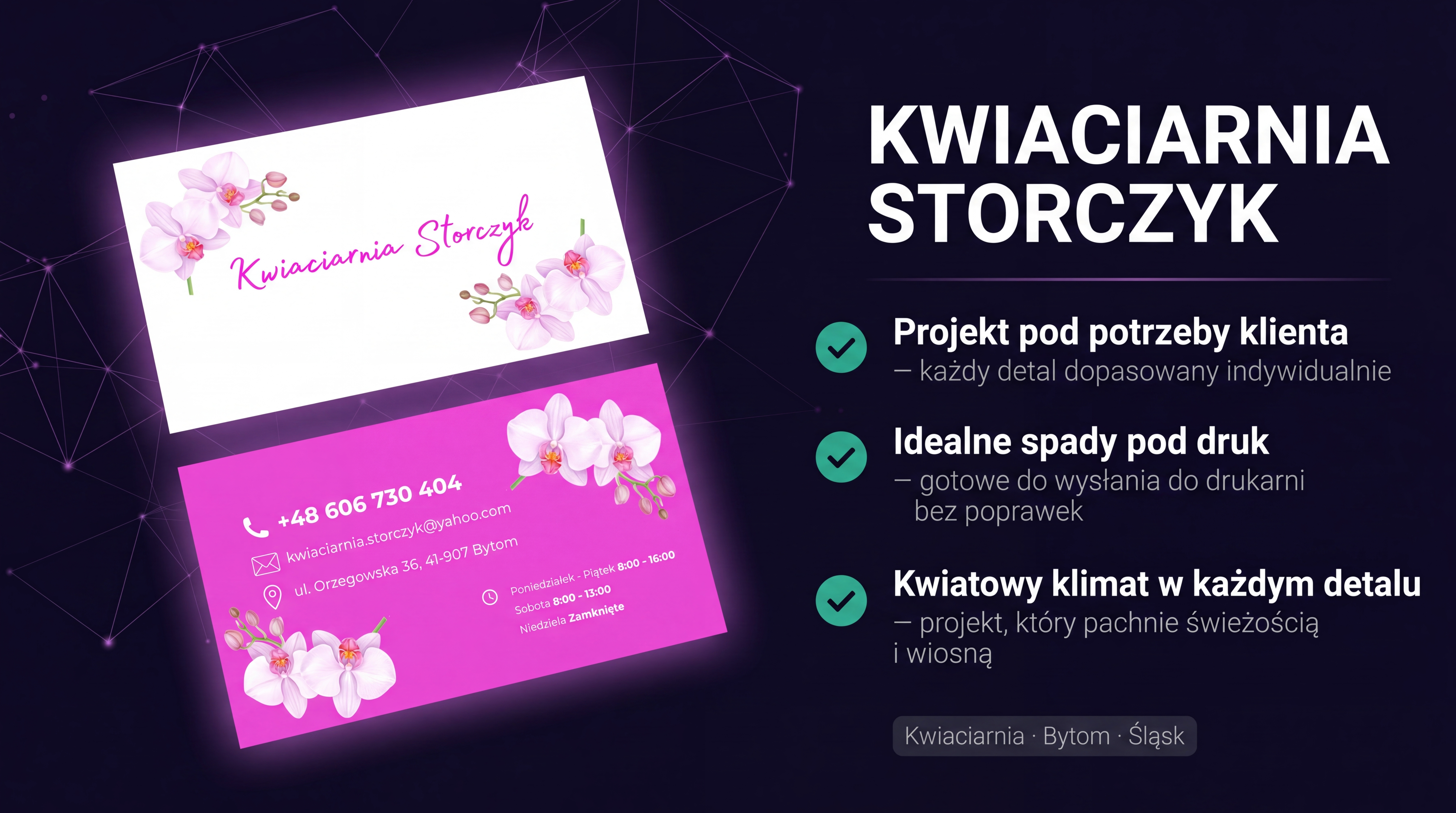 Realizacja Kwiaciarnia Storczyk